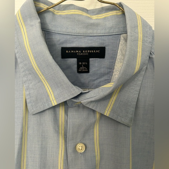 Banana Republic Men’s Classic Dress Shirt Size Large - Picture 1 of 3